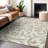 Premium Machine Washable Prisco Ivory Rug-355537601