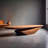 Design sense high-grade solid wood coffee table