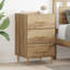 40cm W Manufactured Wood Bedside Table-1353566898