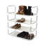12 Pair Stackable Shoe Rack