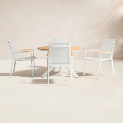Enduro 47" Teak Patio Dining Set