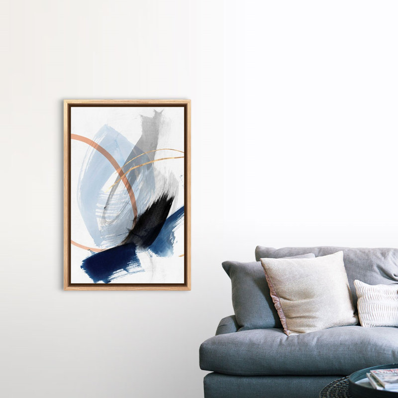 Foreshadow III par PI Studio - reproduction d'art sur toile, Toile à cadre flottant naturel