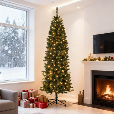 Lighted Artificial Christmas Tree