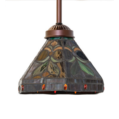 Luminaire suspendu conique à 1 lumière Utku