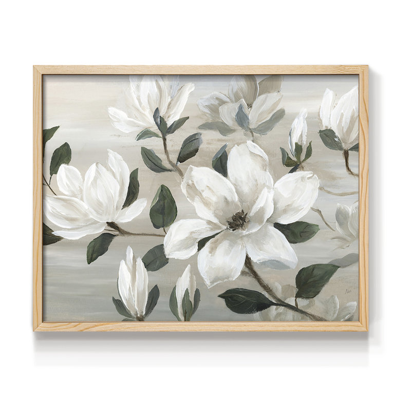 Southern Charm - Imprimé encadré - Restickable, H 8 po x l 10 po, Naturel
