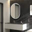 Armoire à pharmacie murale avec cadre en métal noir 31 po x 21 po avec miroir