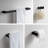 Stainless Steel Wall-Mounted 4-piece bathroom hardware set-112576857