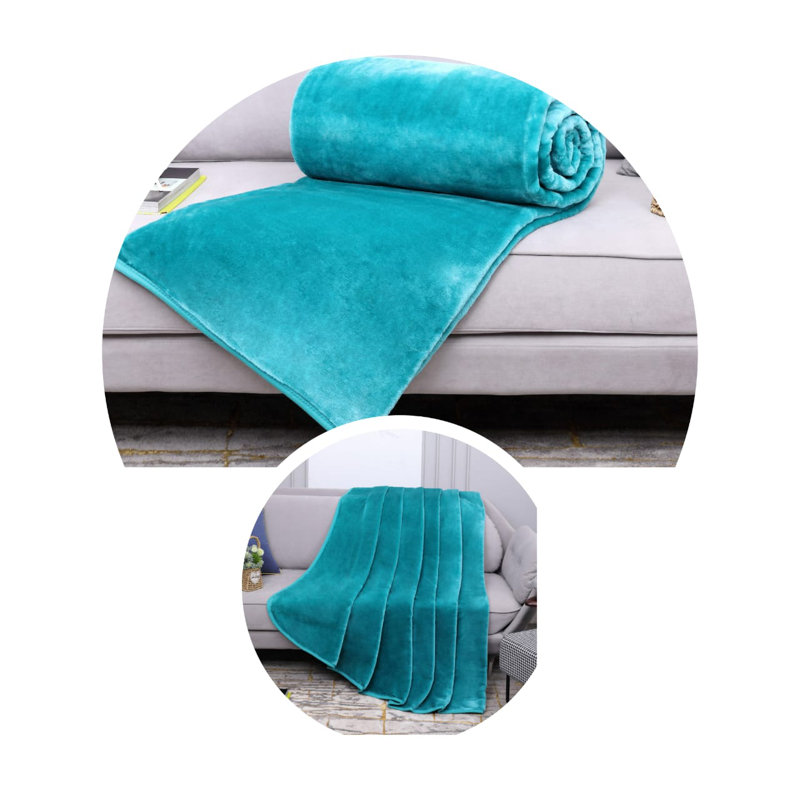 Tascherau Throw, W150 x L200cm, Teal