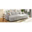 Canapé-lit modulaire en forme de U avec canapé-lit de 107 po avec amplement d'espace de rangement et ports USB pour le salon-1332395348