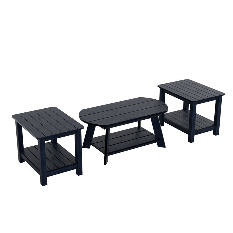 Ensembles de table en plastique Arrlo, Marine