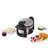 Cuisinart 1 waffle Brushed Black Stainless Steel Rotary Waffle Maker