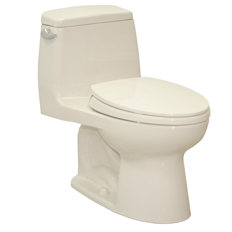 Ultimate® 1.6 GPF Elongated One-Piece Toilet Floor Mounted, Sedona Beige