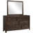 Mirror Antique Brown