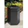 PolyTec Plastic Open Outdoor Trash/Recycling Bins - 30 Gallons