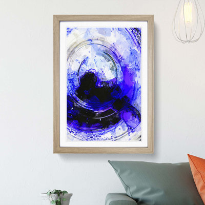 Ruling the World in Abstract - Picture Frame Graphic Art Print