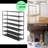 7 Tier Adjustable Fabric Shoe Rack Storage Organizer Stackable Shoe Shelf