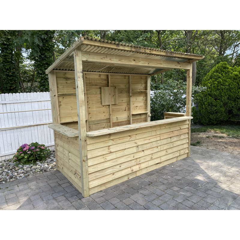10' x 5' Backyard Bar