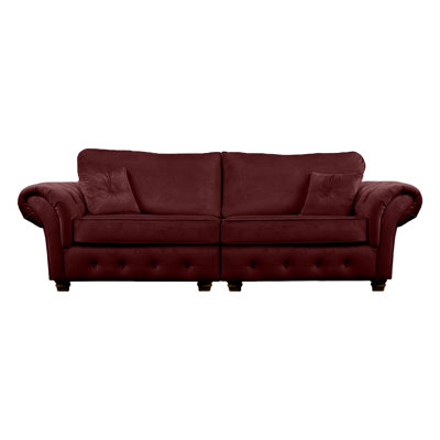 Lila 4 Seater Velvet Sofa