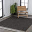 Tapis intérieur / extérieur noir / crème Alda-38578452