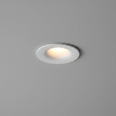 3 Watt LED Chrome Flush Recessed Downlight