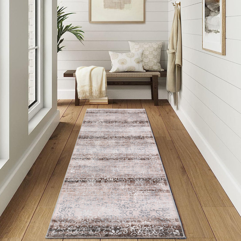 Tapis Vennesa avec envers antidérapant, Tapis de couloir 2 pi x 6 pi