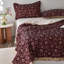Ensemble de courtepointe à motif cachemire en coton 3 pièces Vintage-106815230-106815227