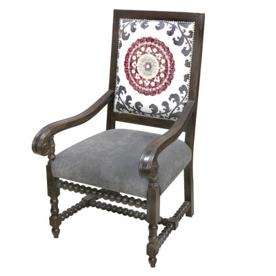 Phenix Barley Bobbin Twister Arm Chair