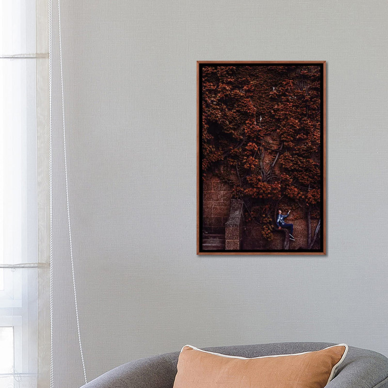 «Unity» par Hobopeeba - reproduction de photo, H 26 po x l 18 po x 1,5 po, Toile avec cadre en bois brun classique