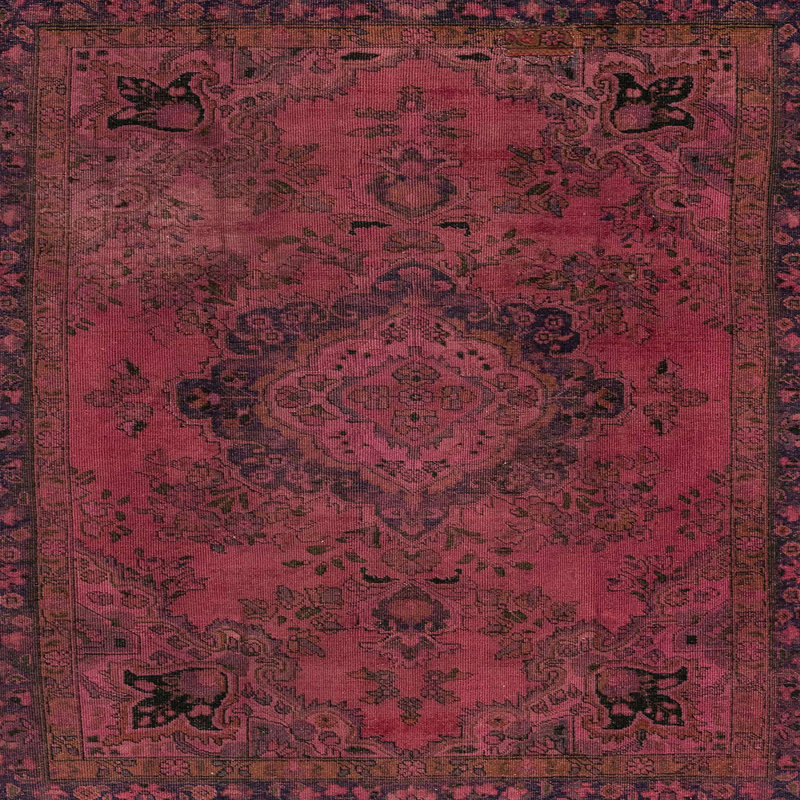 Abstract Indoor Rug, Square 7'