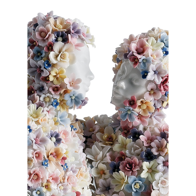 Love III Blossoms Figurine