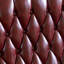 Fauteuil en cuir véritable capitonné européen