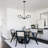  Liseli 6 - Light Dimmable Classic / Traditional Black Chandelier for Dining Room Kitchen Island Foyer Entryway-22.24"W x 74.8"H-275758078