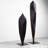 Black Free Form Solid Wood+Iron Decorative Object-128966745