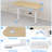 ONE PIECE Height Adjustable Standing Desk With Memory Smart Panel Office Electric Standing Computer Desk With USB Charge-1060843564-1060843562