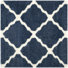 Blue/Ivory
