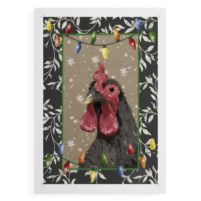 County Christmas Farm IV - Impression sur toile seulement - NON-CADRE
