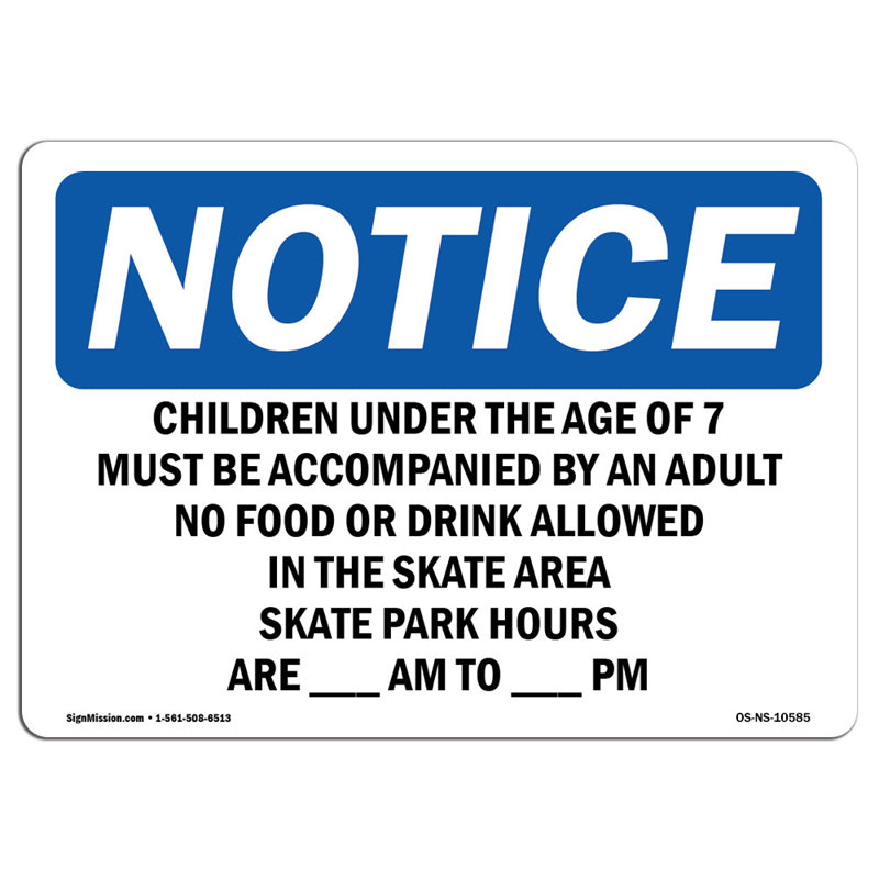 Notice Sign