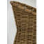 Fauteuil de salle à manger d'extérieur avec coussin Sunbrella Playa