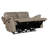 MS Vaughn 57.5'' Genuine Leather Rolled Arm Power Reclining Loveseat-73882911
