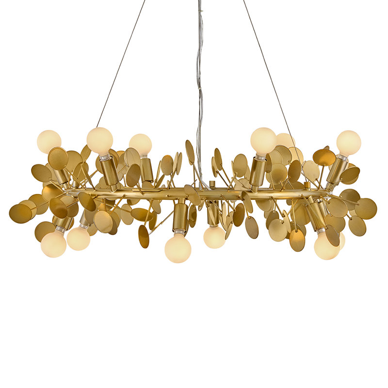  Lustre moyen à un niveau Lolli, Doré