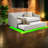 Space-saving Twin Size Sofa Bed, Upholstered Wood Daybed With Trundle