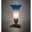 8" High Pink/Blue Accent Lamp-961428241