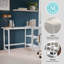 Bureau à tréteaux Martha Stewart Beckett-89798278
