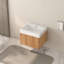 Meuble-lavabo mural 24 po avec lavabo, meuble-lavabo mural flottant avec finition intégrée-121843349
