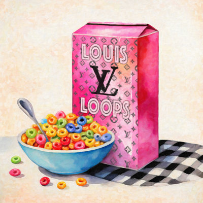 Louis Loops Cereal 16x16