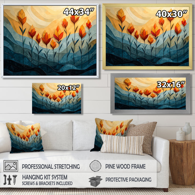 Gourdine - Abstract Large Wall Art, H 16 po x l 32 po, Cadre simple, Argent argent