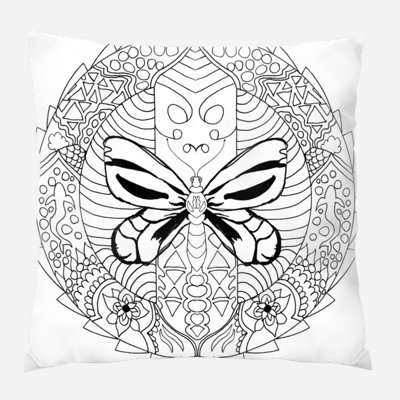 Reversible Throw Pillow