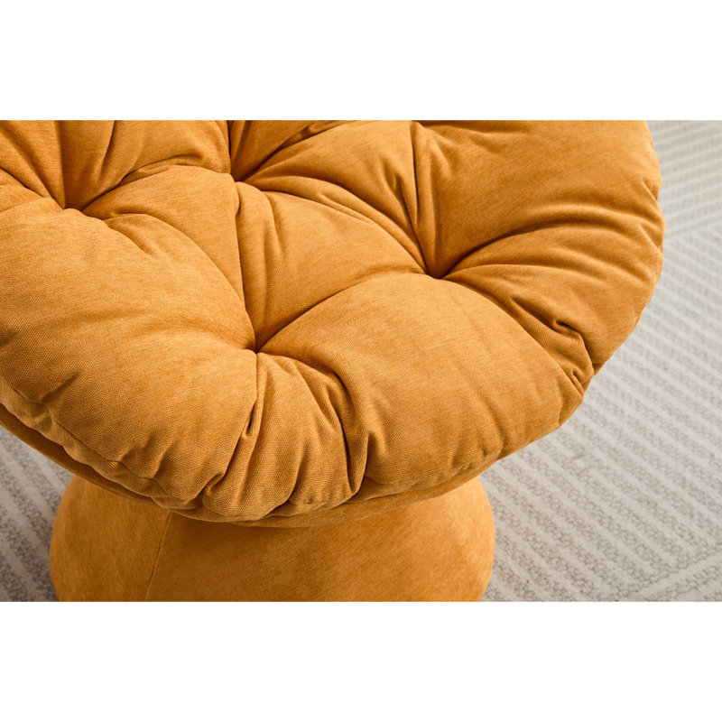 Chaise Papasan, Orange