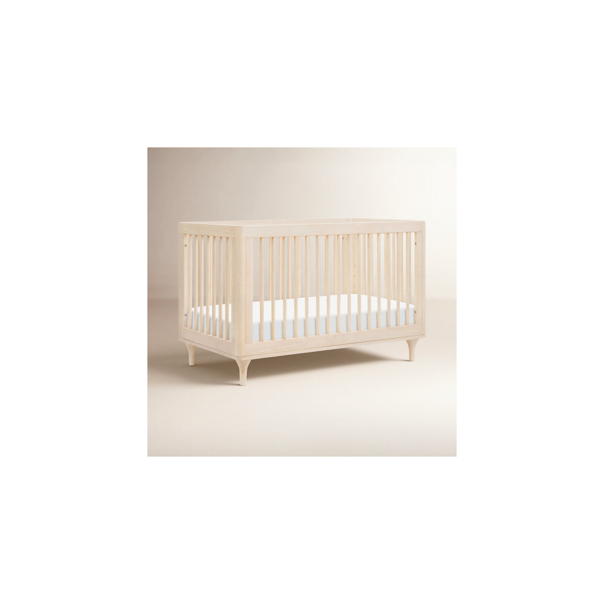 Lolly 3-in-1 Convertible Crib, Beige