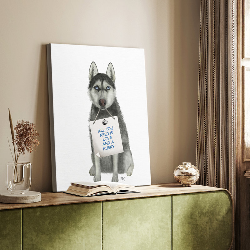 Love and Husky - galerie sur mesure, H 36 po x l 24 po